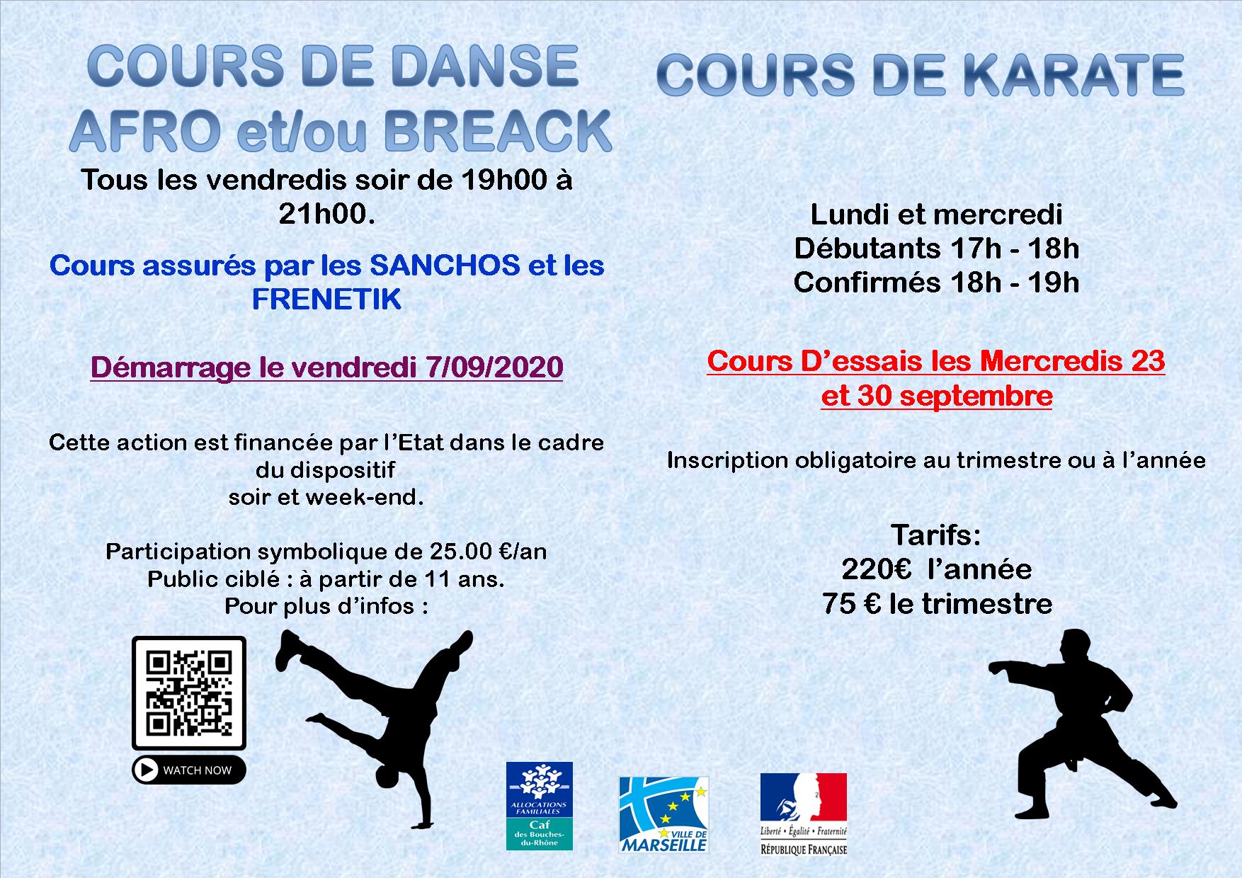 You are currently viewing COURS DE DANSE  ET KARATE