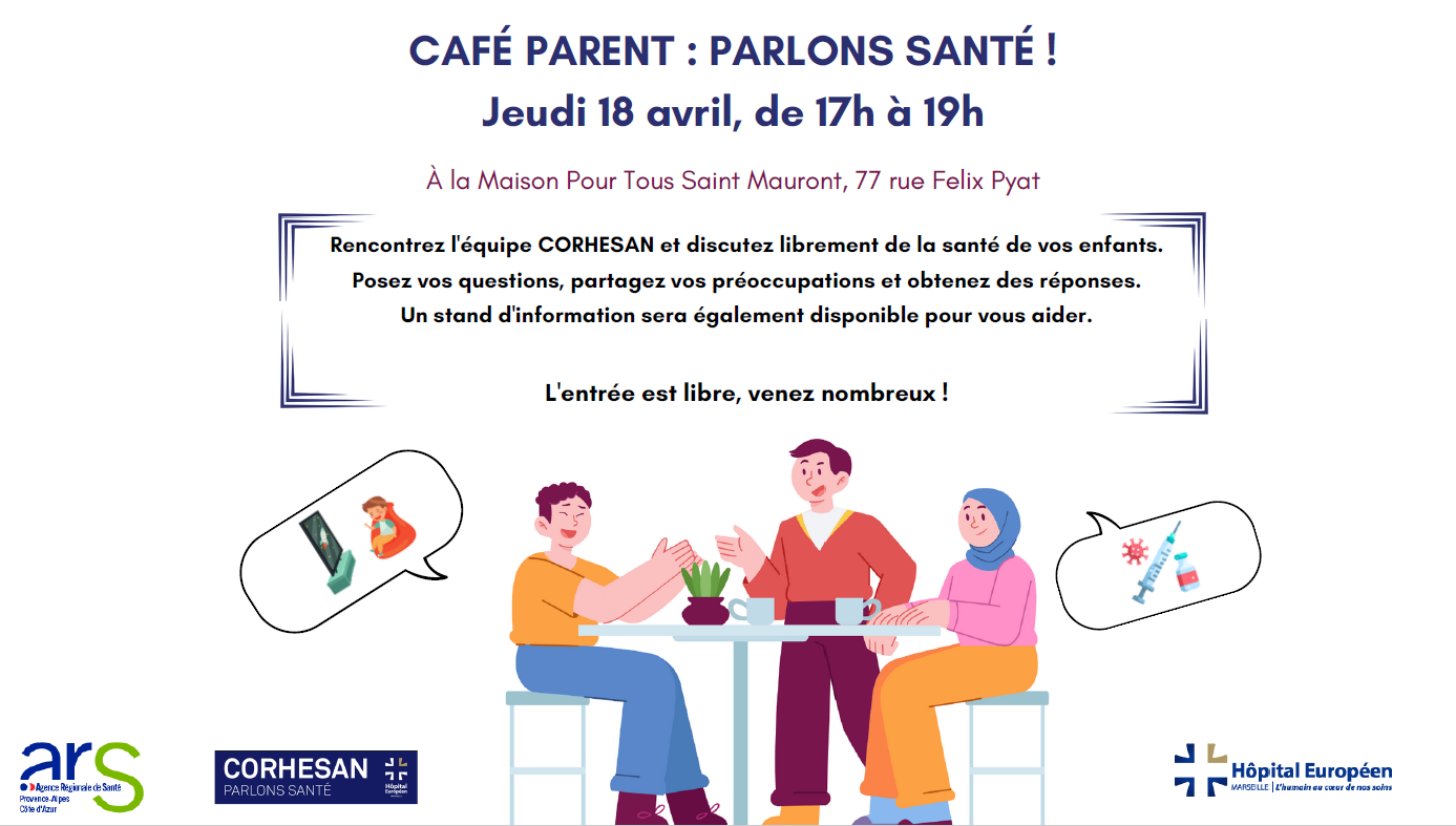 You are currently viewing Café Parents: Parlons Santé !